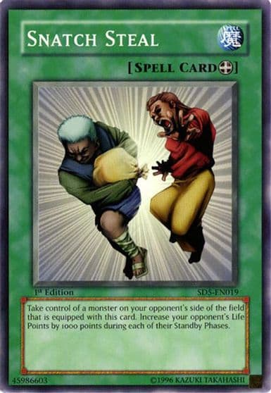 Snatch Steal Structure Deck: Warrior's Triumph Yu-Gi-Oh! card