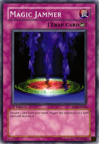 Magic Jammer Structure Deck: Warrior's Triumph Yu-Gi-Oh! card
