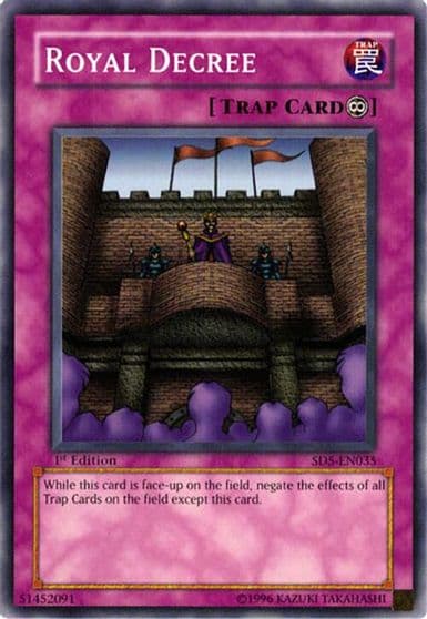 Royal Decree Structure Deck: Warrior's Triumph Yu-Gi-Oh! card