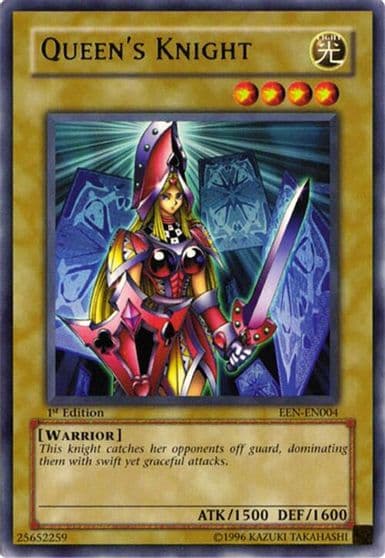 Queens Knight Elemental Energy Yu-Gi-Oh! card