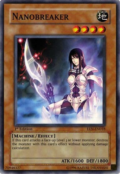Nanobreaker Elemental Energy Yu-Gi-Oh! card