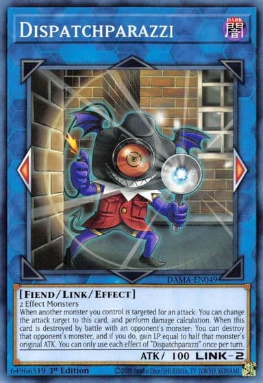 Dispatchparazzi Dawn of Majesty Yu-Gi-Oh! card
