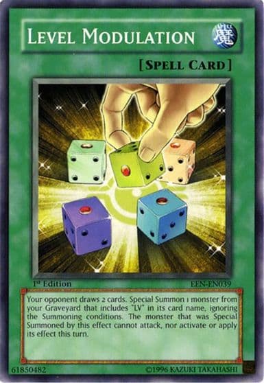 Level Modulation Elemental Energy Yu-Gi-Oh! card