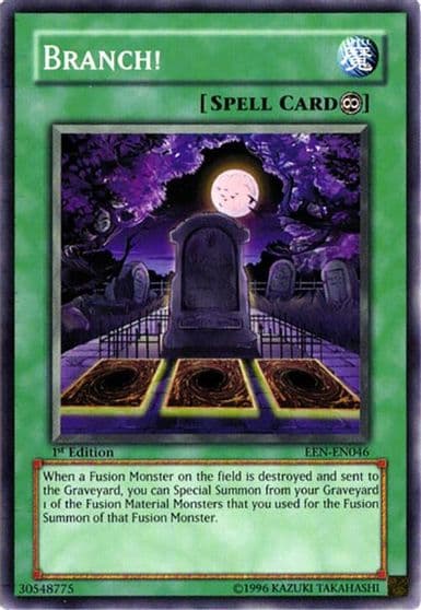 Branch Elemental Energy Yu-Gi-Oh! card