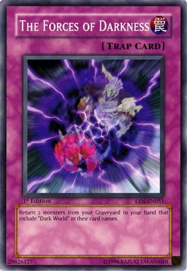The Forces of Darkness Elemental Energy Yu-Gi-Oh! card