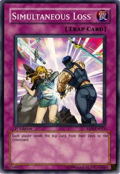 Simultaneous Loss Elemental Energy Yu-Gi-Oh! card