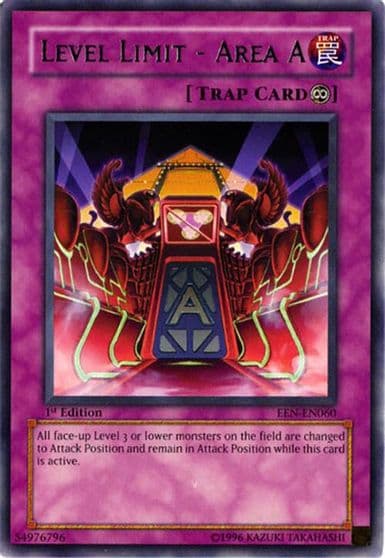 Level Limit Area A Elemental Energy Yu-Gi-Oh! card