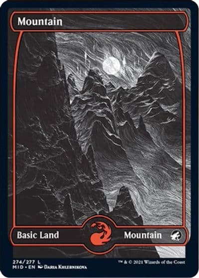 Mountain 274 Innistrad: Midnight Hunt Magic card