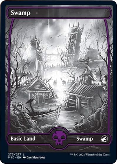 Swamp 273 Innistrad: Midnight Hunt Magic card