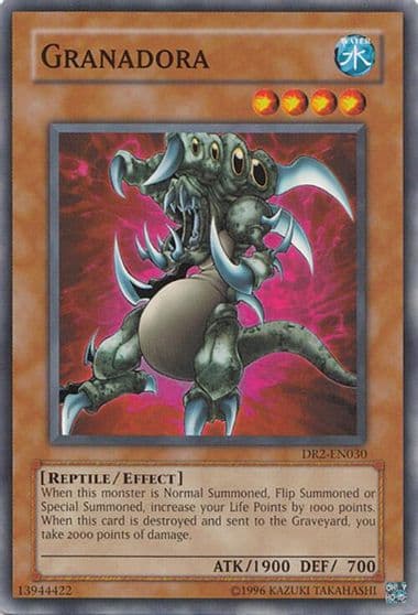 Granadora Dark Revelation Volume 2 Yu-Gi-Oh! card