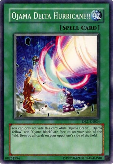 Ojama Delta Hurricane Dark Revelation Volume 2 Yu-Gi-Oh! card
