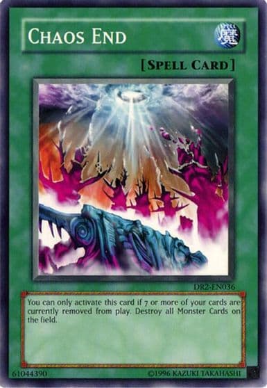 Chaos End Dark Revelation Volume 2 Yu-Gi-Oh! card
