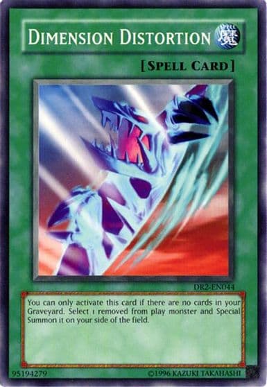 Dimension Distortion Dark Revelation Volume 2 Yu-Gi-Oh! card
