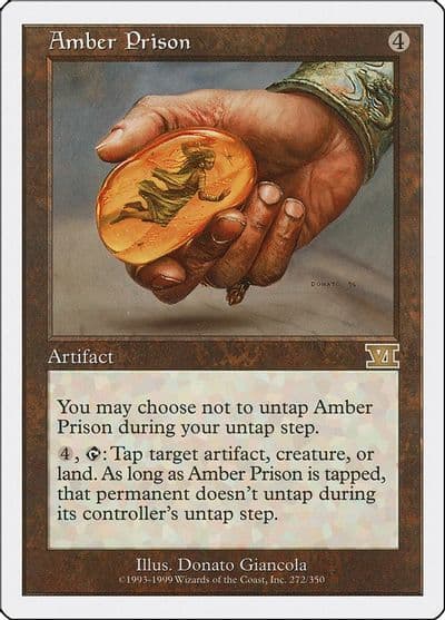 Amber Prison Classic Sixth Edition Magic card