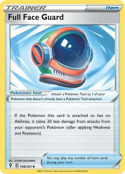 Full Face Guard SWSH07: Evolving Skies Pokemon card
