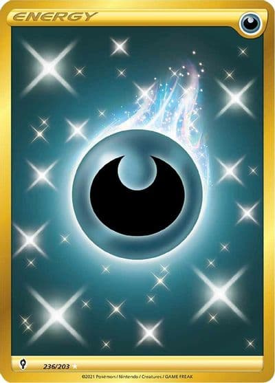 Darkness Energy (Secret) SWSH07: Evolving Skies Pokemon card