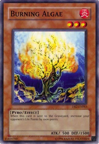Burning Algae Dark Revelation Volume 2 Yu-Gi-Oh! card