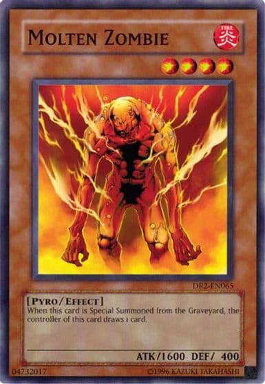 Molten Zombie Dark Revelation Volume 2 Yu-Gi-Oh! card