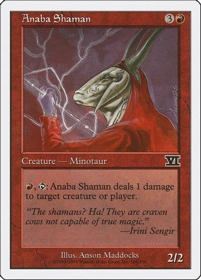 Anaba Shaman Classic Sixth Edition Magic card