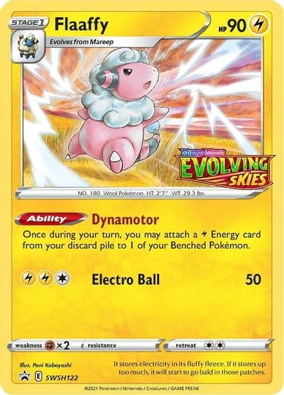 Flaaffy - SWSH122 (Prerelease) SWSH: Sword & Shield Promo Cards Pokemon card