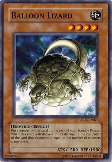 Balloon Lizard Dark Revelation Volume 2 Yu-Gi-Oh! card