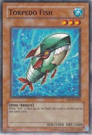 Torpedo Fish Dark Revelation Volume 2 Yu-Gi-Oh! card