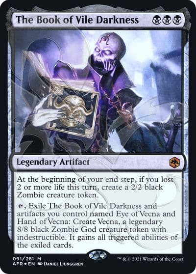 The Book of Vile Darkness AFR Ampersand Promos Magic card