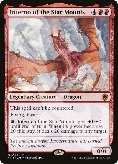 Inferno of the Star Mounts AFR Ampersand Promos Magic card