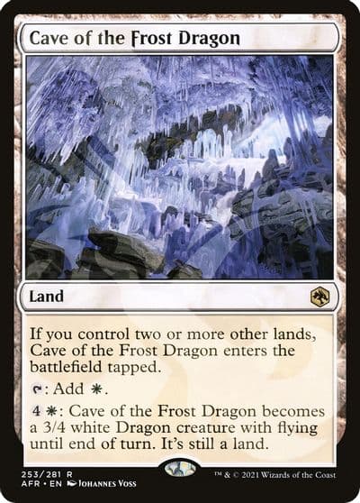 Cave of the Frost Dragon AFR Ampersand Promos Magic card