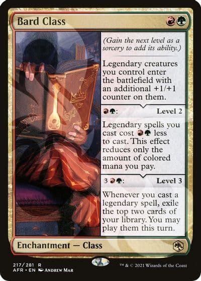 Bard Class AFR Ampersand Promos Magic card