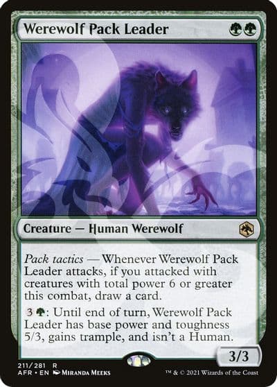 Werewolf Pack Leader AFR Ampersand Promos Magic card