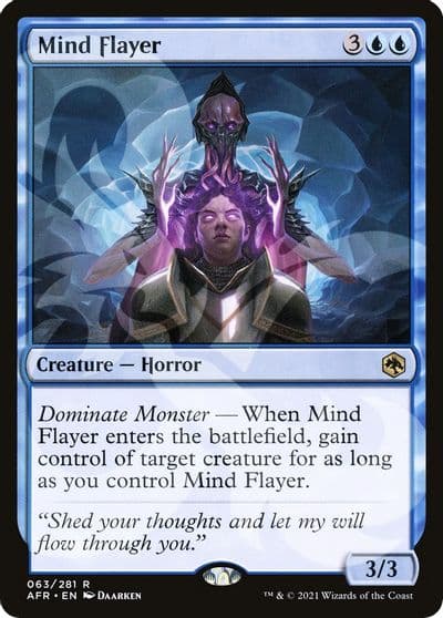 Mind Flayer AFR Ampersand Promos Magic card
