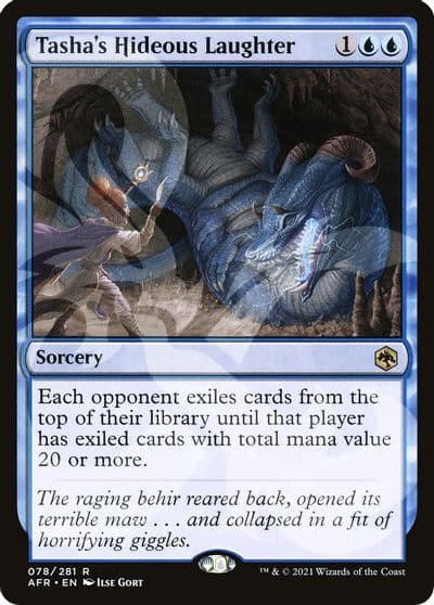 Tashas Hideous Laughter AFR Ampersand Promos Magic card
