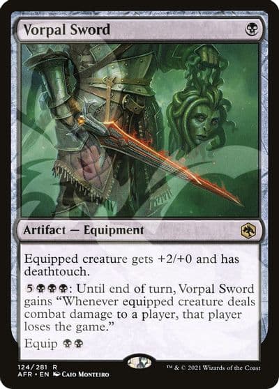 Vorpal Sword AFR Ampersand Promos Magic card
