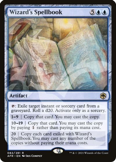Wizards Spellbook AFR Ampersand Promos Magic card