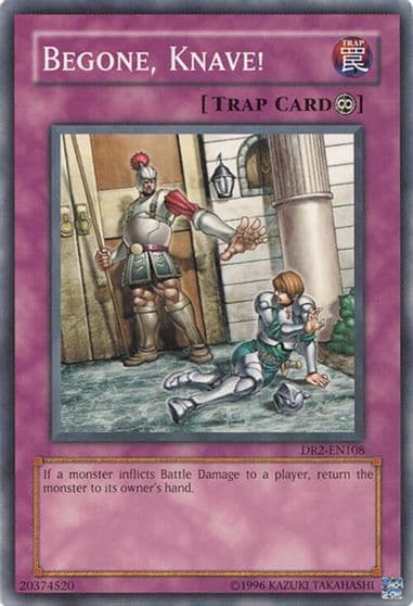 Begone Knave Dark Revelation Volume 2 Yu-Gi-Oh! card
