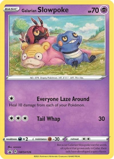 Galarian Slowpoke - SWSH126 SWSH: Sword & Shield Promo Cards Pokemon card