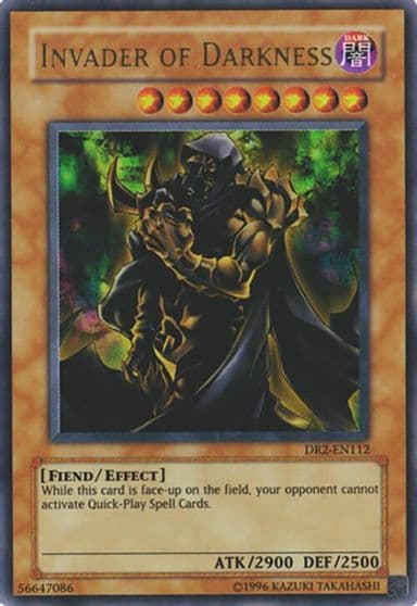 Invader of Darkness Dark Revelation Volume 2 Yu-Gi-Oh! card