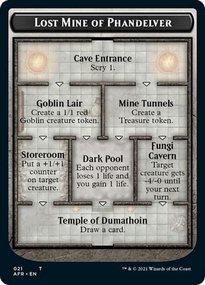 Lost Mine of Phandelver Token Adventures in the Forgotten Realms Magic card