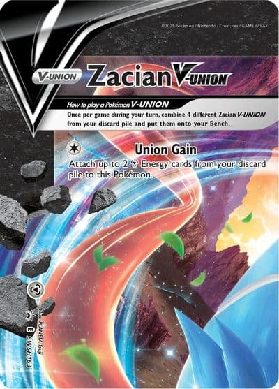 Zacian V-UNION - SWSH163 SWSH: Sword & Shield Promo Cards Pokemon card