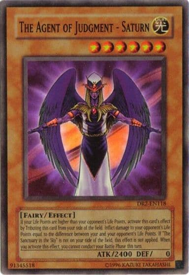 The Agent of Judgment Saturn Dark Revelation Volume 2 Yu-Gi-Oh! card