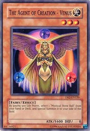The Agent of Creation Venus Dark Revelation Volume 2 Yu-Gi-Oh! card