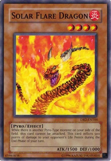 Solar Flare Dragon Dark Revelation Volume 2 Yu-Gi-Oh! card