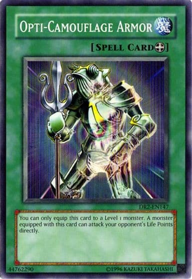 Opti Camouflage Armor Dark Revelation Volume 2 Yu-Gi-Oh! card