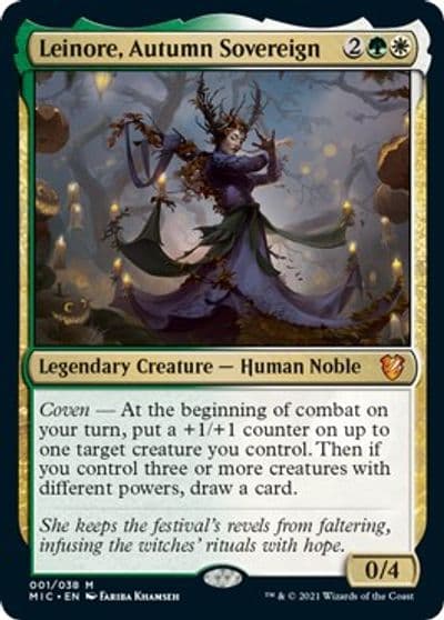 Leinore Autumn Sovereign Commander: Innistrad: Midnight Hunt Magic card