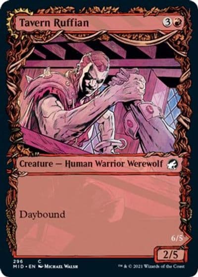 Tavern Ruffian Showcase Innistrad: Midnight Hunt Magic card