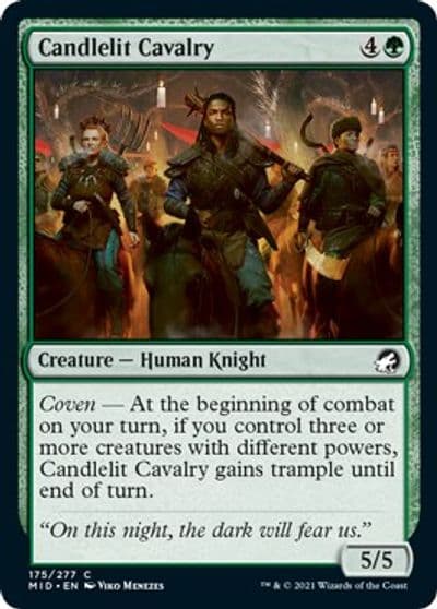 Candlelit Cavalry Innistrad: Midnight Hunt Magic card