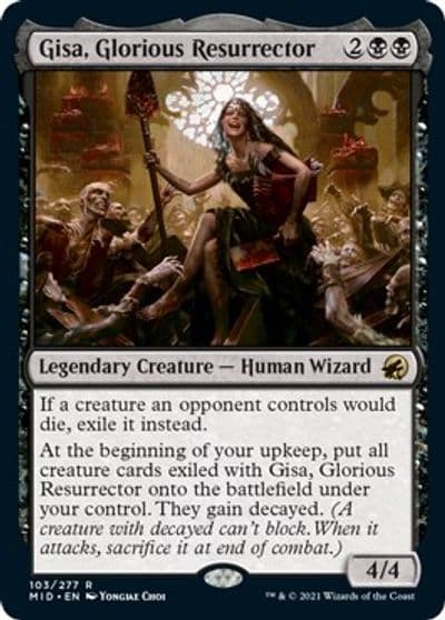 Gisa Glorious Resurrector Innistrad: Midnight Hunt Magic card