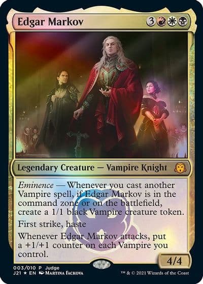 Edgar Markov Judge Promos Magic card
