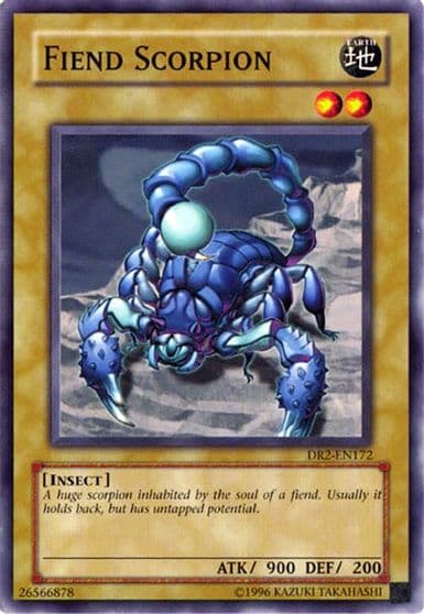 Fiend Scorpion Dark Revelation Volume 2 Yu-Gi-Oh! card